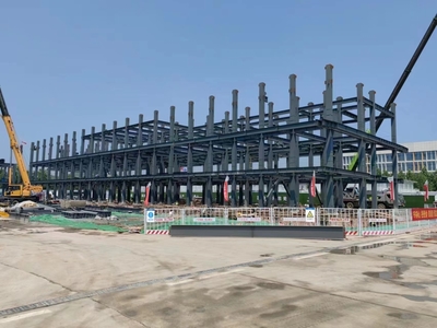 濟寧市住房和城鄉(xiāng)建設局 綠色建筑與裝配式建筑 十天建好三層樓 裝配式建筑顯身手